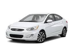 HYUNDAI ACCENT BLUE.